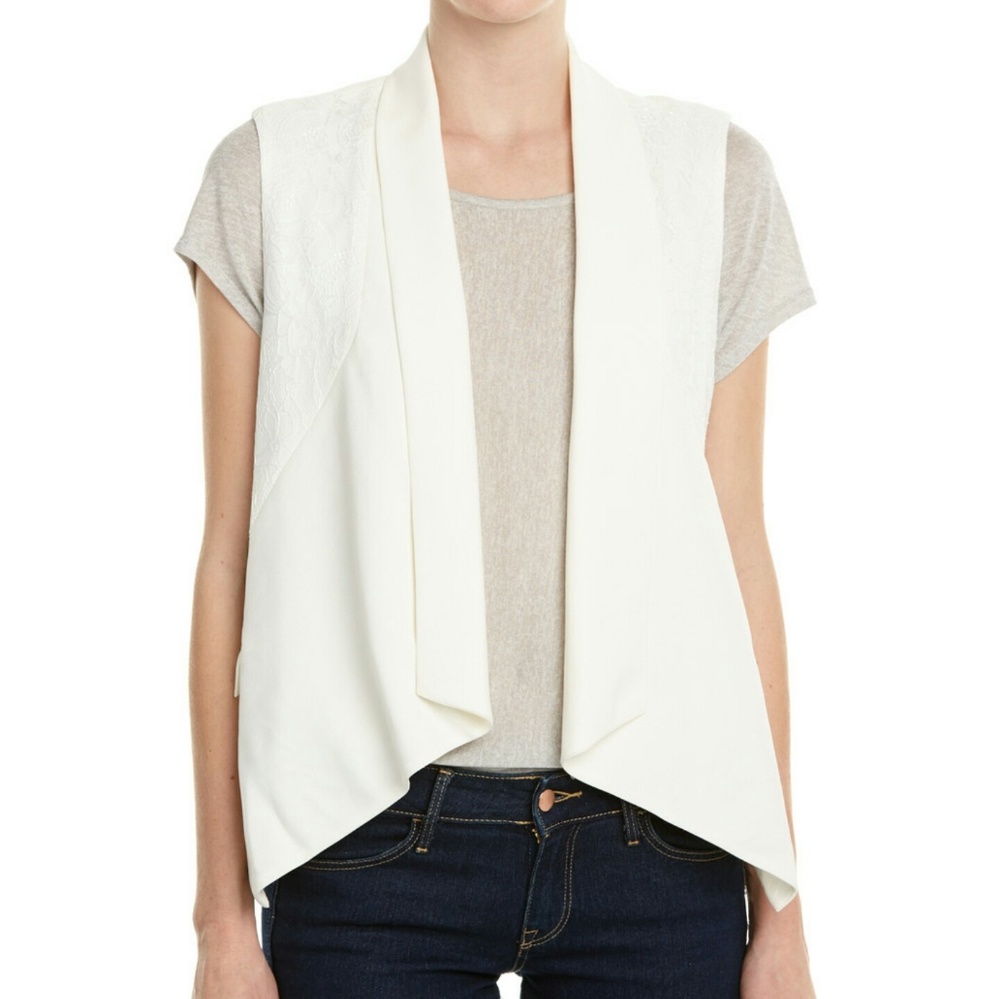 New Haute Hippie Lace Vest 2